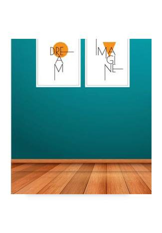 poster on the wall
