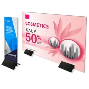 12 inch free standing floor sign 12 inch free standing floor sign