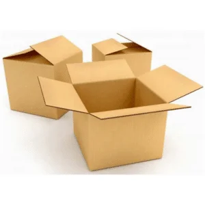 closed corrugated box