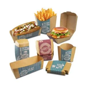 many food boxes