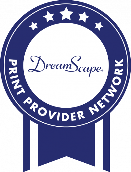member of DreamScape Print Provider network