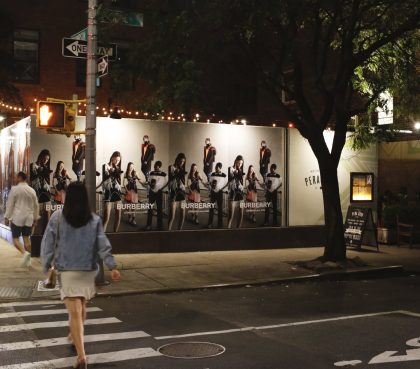 Street window poster