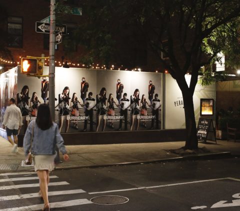 Street window poster