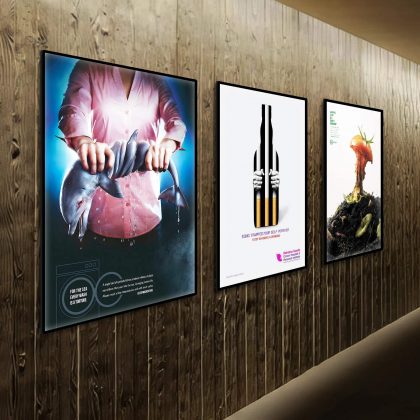backlit posters