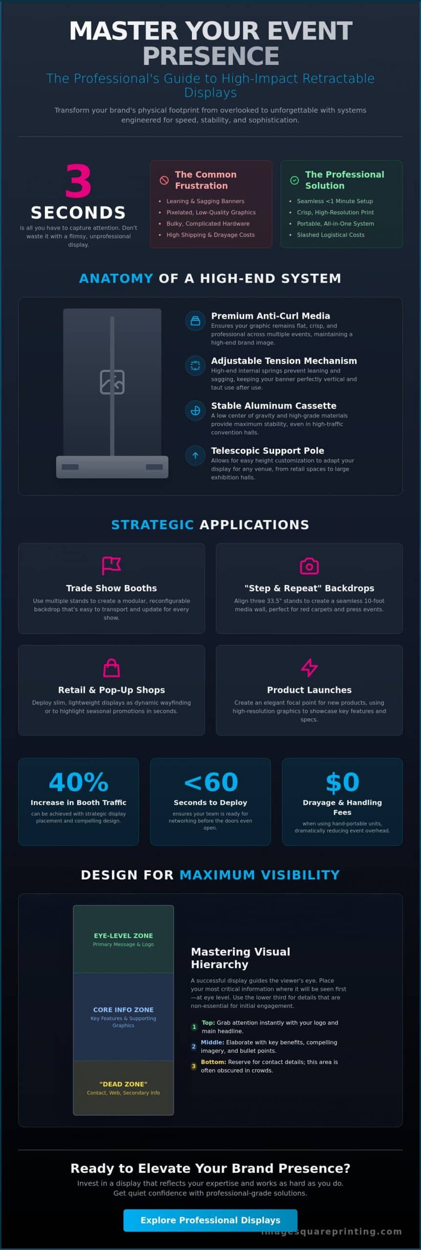The Ultimate Guide to Portable Pull-Up Displays: Impactful Examples and Strategic Use Cases for 2026