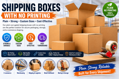 Plain boxes for every shipment