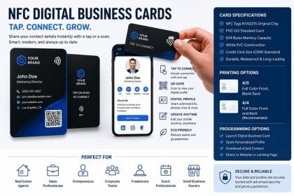 Digital NFC Business Cards: How it Works